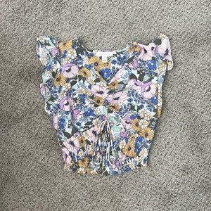 Floral Crop Top